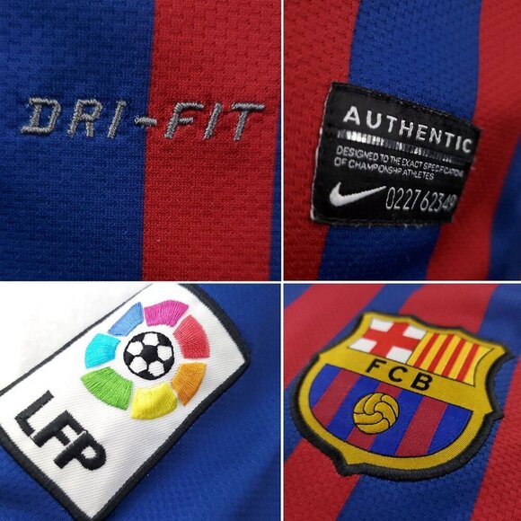 FC Barcelona Soccer Jersey Nike Dri-Fit FCB 2011/2012 Home Shirt Men's XXL - Picture 3 of 11